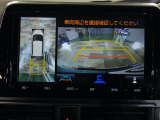 全周囲カメラ装備!車庫入れも安心です♪