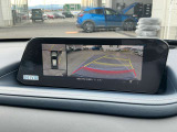 駐車時に安心な360&deg;ビューモニターが装備されています!