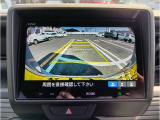 バックカメラの映像です!後方を確認するのに大活躍してくれます!