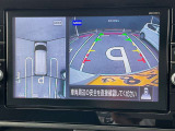 見下ろしているかのような映像で、駐車もスムーズに行ける!インテリジェントアラウンドビューモニターです。