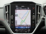 11.6インチのセンターインフォメーションディスプレイ装備!ナビ・オーディオ・空調コントロール・ドライブモードセレクト等々、多岐にわたる情報の表示が可能です!表示はナビ地図です。