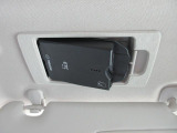 ETC車載器搭載です。スマートICも増えてきており、必須装備といって良い便利装備です。
