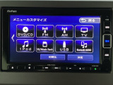 多彩な機能が満載でフルセグ対応でCD録音やDVD、Bluetoothにも対応してますよ(^^)/