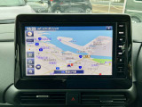 純正9インチメモリーナビゲーションは大画面・タッチパネルで操作も簡単!