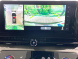 【アラウンドビューモニター】専用のカメラにより、上から見下ろしたような視点で360度クルマの周囲を確認することができます☆死角部分も確認しやすく、狭い場所での切り返しや駐車もスムーズに行えます。