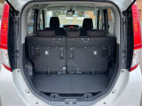 後ろも広々としていますよ!色々な用途でアレンジ出来ちゃいます!! お車によってはフラットになります!