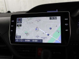 トヨタ純正ナビが付いています!分かりやすいと評判ですよ♪