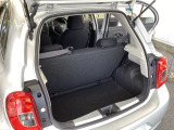 リアシートがあっても、しっかり荷物を積む事ができます。
