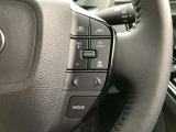 前方の車との車間を設定し、スピードを上げたり緩めたりを自動で行ってくれる追尾式の「レーダークルーズ」。上級装備の一つです!高級車にしかつかない嬉しい機能です。