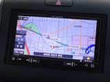 社外ナビ搭載です。知らない道も安心ですね!