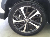純正18インチアルミホイール!ボディにバッチリ合ってます!