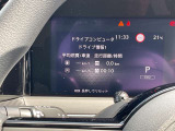 メーター内でドライブ情報の確認が可能です