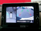 アラウンドビューモニター搭載車です。360度見渡せるカメラで苦手な駐車も安心です。