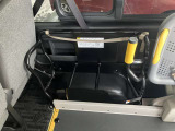 車いす収納スペースです。