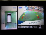 アラウンドビューモニターで車庫入れも空から見ている様に駐車できラクラクです。