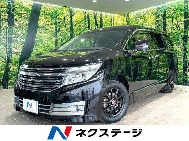 エルグランド  ライダー 白本革シート マニュアルシート