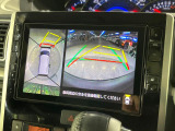 【パノラマモニター】専用のカメラにより、上から見下ろしたような視点で360度クルマの周囲を確認することができます☆死角部分も確認しやすく、狭い場所での切り返しや駐車もスムーズに行えます。