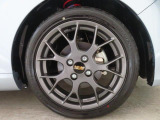 BBS製16インチアルミホイール。マットグレイ塗装です。