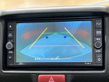 【バックモニター】駐車するとき、後ろのスペースがどれくらいあるかわからず、うまく停められない・・なんてことを防ぐ、バックカメラを装備。