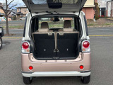 後席シートのスライドにより、荷室の広さを自由にアレンジ☆彡