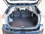 広々としたラゲージスペースを備えています。大きなものや長さのある荷物もしっかりと積み込めます。