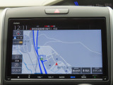 9インチプレミアムインターナビ。画面が大きく画質もきれいです