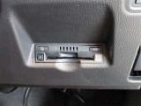 ETC車載器付きです。高速道路の料金所もスムーズに通過できます。