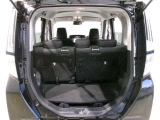 広々としたラゲージスペースを備えています。大きなものや長さのある荷物もしっかりと積み込めます。