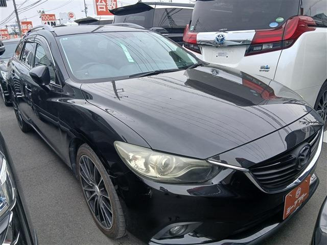 アテンザワゴン 2.2 XD 禁煙車 6速MT 社外ナビ バックカメラ