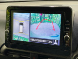 【アラウンドビューモニター】専用のカメラにより、上から見下ろしたような視点で360度クルマの周囲を確認することができます☆死角部分も確認しやすく、狭い場所での切り返しや駐車もスムーズに行えます。