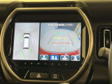 全方位モニター付!車両周辺を画像で安全確認することが出来ます!スイッチや画面内にあるアイコンのタッチでも切替可能!
