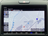 ホンダ純正9インチインターナビは画面がとっても大きくて見やすいですよ〜(^^♪