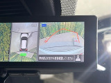 【アラウンドビューモニター】専用のカメラにより、上から見下ろしたような視点で360度クルマの周囲を確認することができます☆死角部分も確認しやすく、狭い場所での切り返しや駐車もスムーズに行えます。