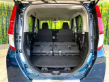 普段のお買い物や通勤、送迎等に十分な荷室スペースを確保しております。セカンドシートを倒すと、大きな荷物の積載も可能です♪