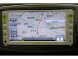 【メモリーナビ】操作はタッチパネルで簡単です。遠出や初めての場所もこれで安心ですね!