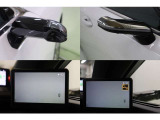 天候の影響を受けにくいデジタルアウターミラーを装備。車両外側のカメラで撮影した映像をフロントピラー部に設置したディスプレイに表示。ウィンカーやリバース操作とも連動し表示エリアを拡大してくれます。