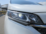 明るいLEDヘッドライトで、夜道も安心して運転して頂けます。