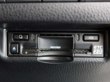 ETC車載器付きです。高速道路の料金所もスムーズに通過できます。
