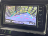 【バックカメラ】駐車時に後方がリアルタイム映像で確認できます。大型商業施設や立体駐車場での駐車時や、夜間のバック時に大活躍!運転スキルに関わらず、今や必須となった装備のひとつです!