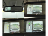 【アラウンドビューモニター】クルマの真上から見ているかのような映像が見れるので、駐車が苦手な方には特にうれしい装備です♪