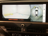 安全機能のバックモニター&全周囲モニターも装備です。