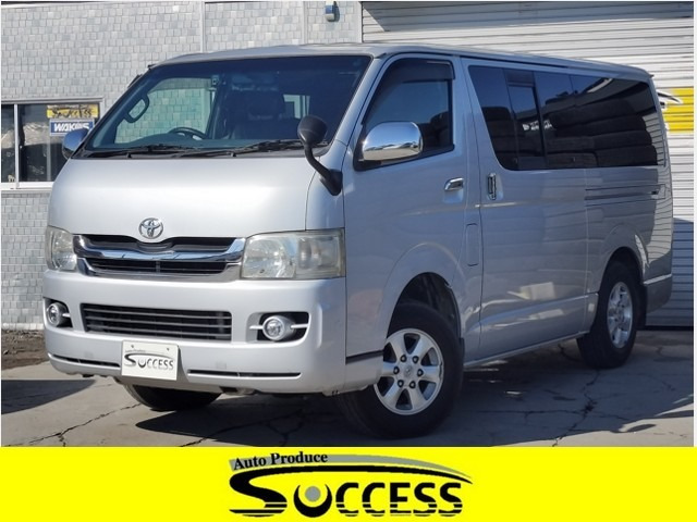 ハイエースバン 3.0 スーパーGL ロング ディーゼル 4WD 本州仕入れ シートカバー 社...