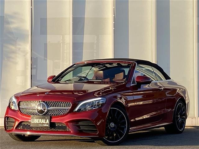 Cクラスカブリオレ C180 スポーツ 本革シート 修復歴無し