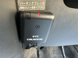 ETC車載器付きです。高速道路の料金所もスムーズに通過できます。
