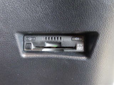 ETC車載器付きです。高速道路の料金所もスムーズに通過できます。