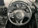 ステアリングも使用感が少なく、きれいな状態となっております♪