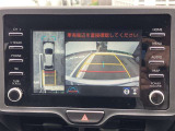 【全周囲モニター】フロント+サイド+バックにカメラが装着されています。車庫入れが苦手な方もこれがあれば安心ですね。