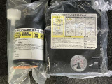 パンク修理キット付きです。もしもの時でも安心です。