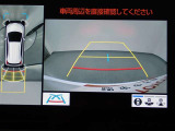 狭い駐車場や立体駐車場などもリアルに映るバックガイドモニター付でラクラク駐車♪(パノラミックビューモニター付)