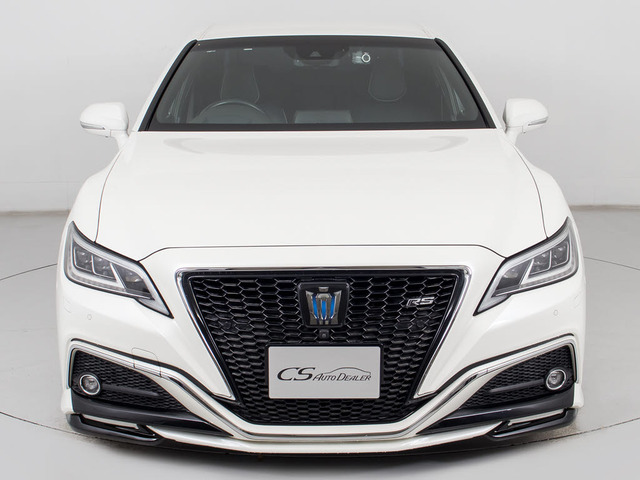 クラウン ハイブリッド 2.5 RS 黒革 エアロ 全車速レーダー